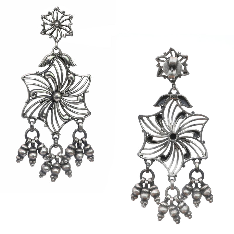 Sterling Silver Antique Earring