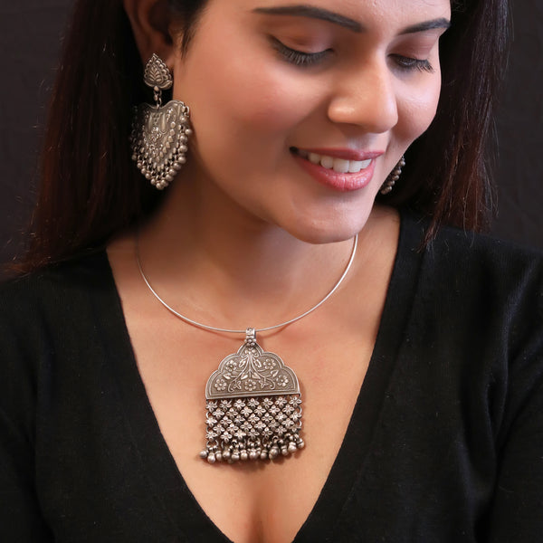 Buy Pure 925 Silver Necklace Online In India at Best Price
