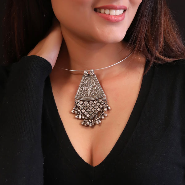 925 Sterling Silver Handcrafted Pendant Necklace