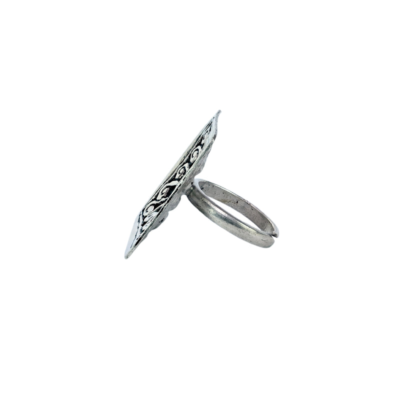 925 Silver Floral Ring