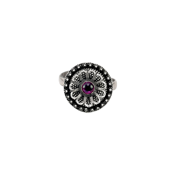 925 Silver Floral Ring online in india